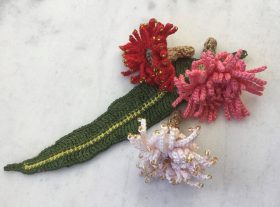 3 gumnuts flower book