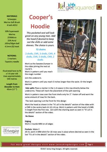 Kids Squared Coopers Hoodie