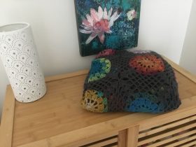Wagon wheels blanket folded 2