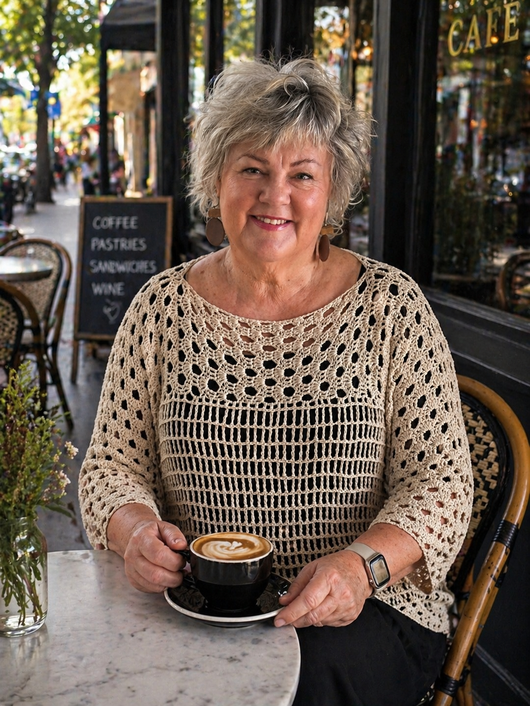 arnetta at cafe