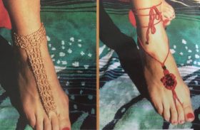 bikini toe sandals