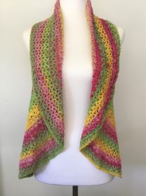 criss cross pink front open