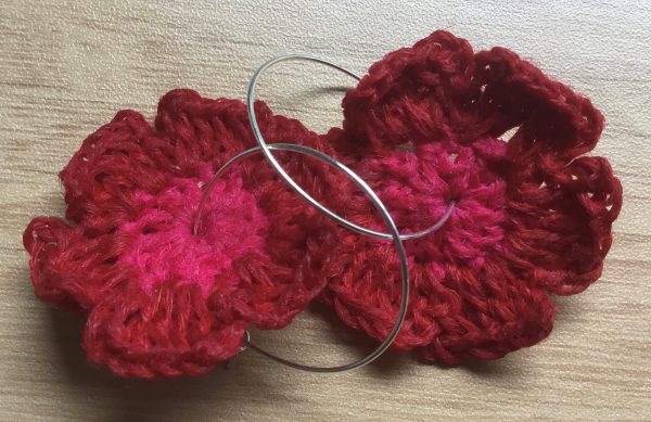 flower earrings