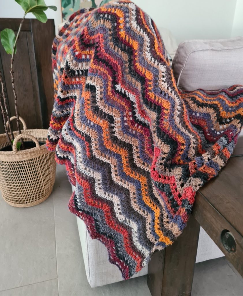 noro feather and fan blanket (1)