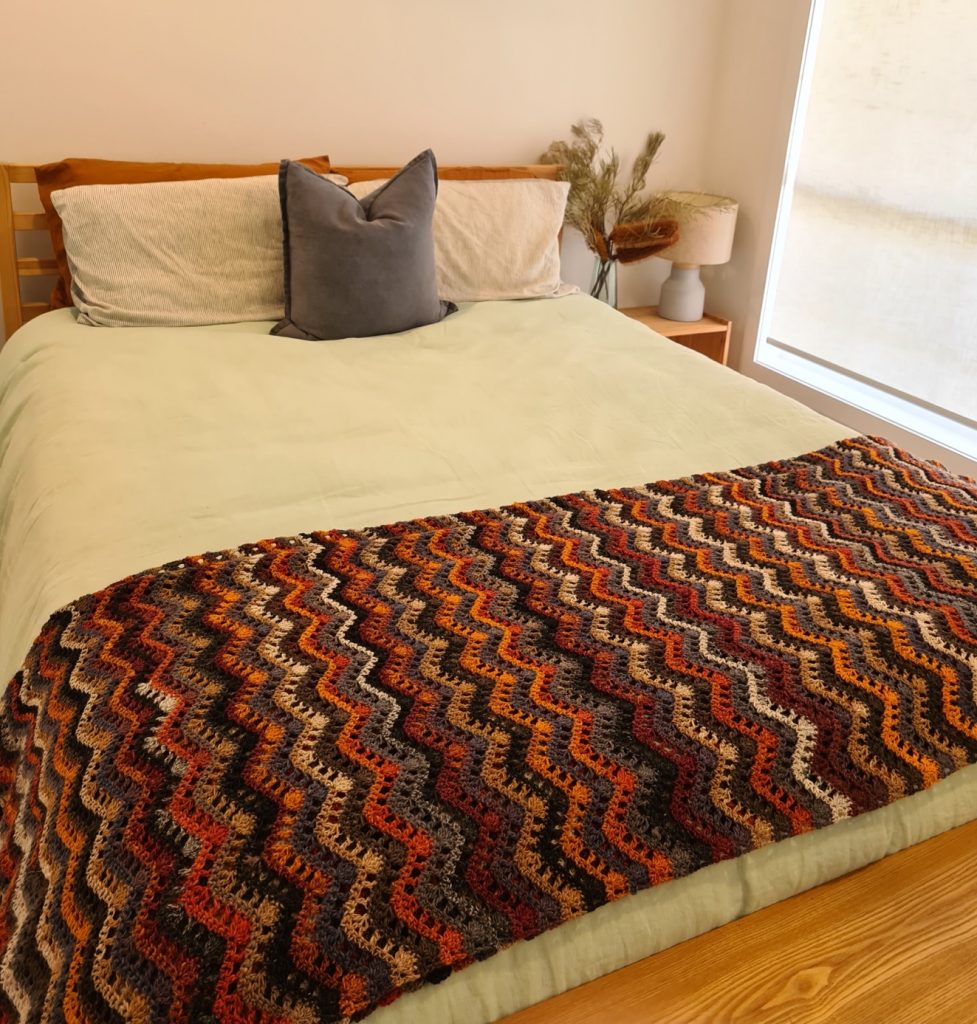 noro feather and fan blanket (3)