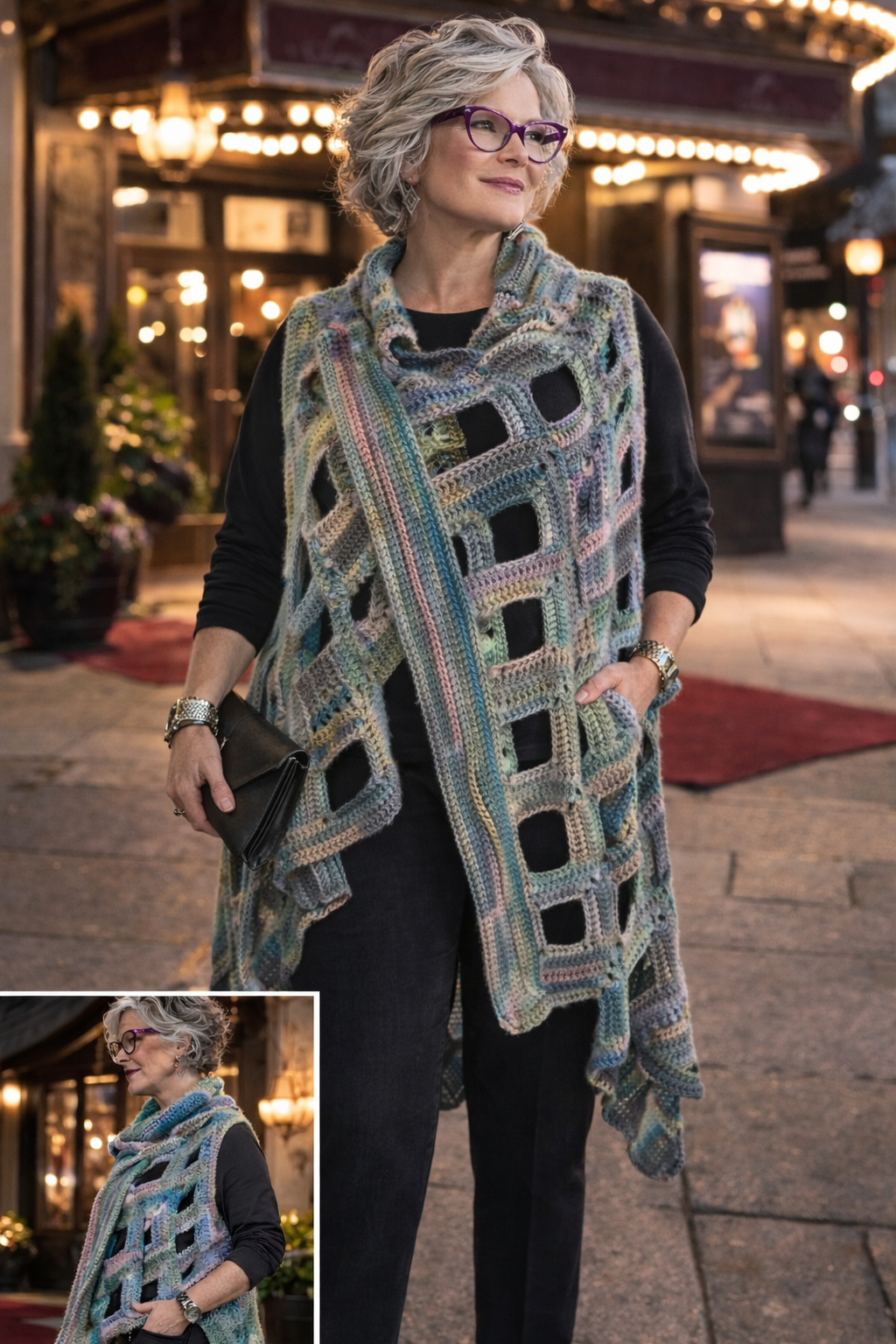 open mitre vest great