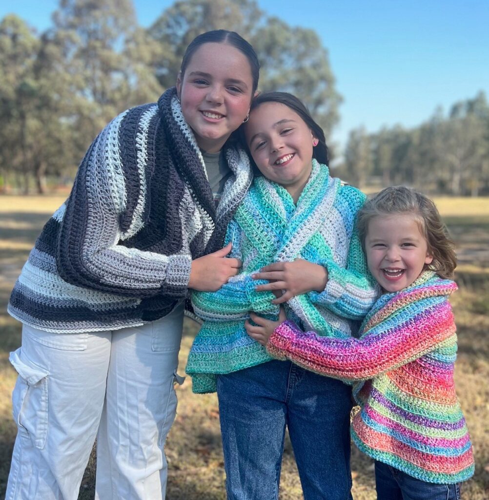 swirl jackets 3 girls 4