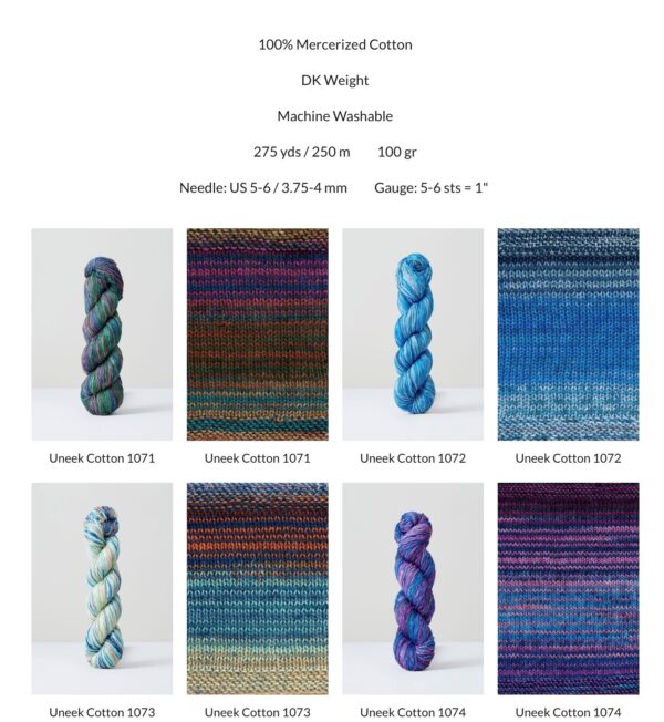 uneek cotton urth yarns