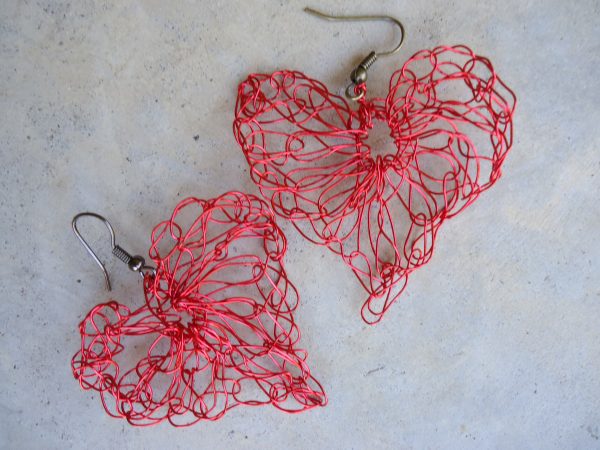valentines day heart earings 003